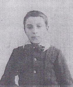 Photo of Jamse Smith as a young boy. cira 1900.